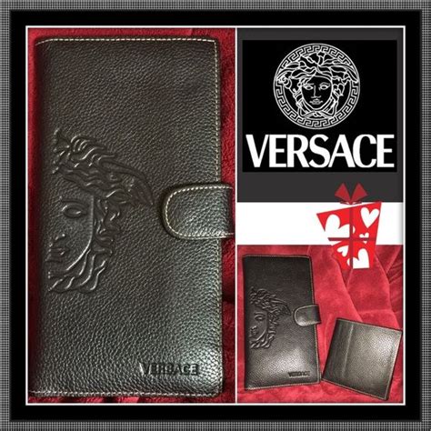 versace wallet case